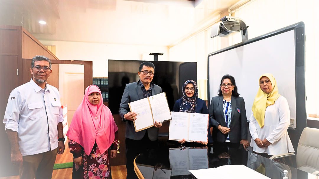Signing of Cooperation Agreement between Faculty of Agriculture, Universitas Sumatera Utara and Pascasarjana Universitas Sam Ratulangi